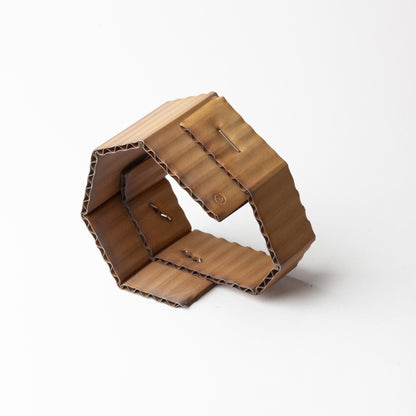 'Wellpappe (Cardboard)' bracelet #3