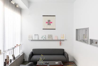 'Formalities in pink and grey #2'