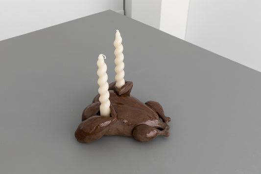 'Roast Chicken' candleholder