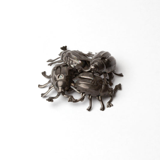 'May bugs' brooch