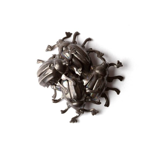 'May bugs' brooch