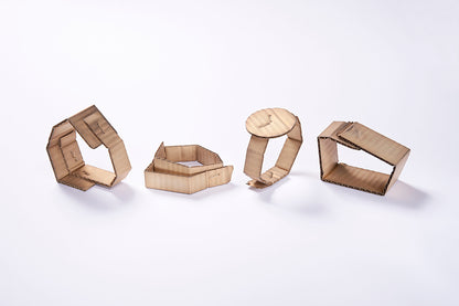'Wellpappe (Cardboard)' bracelet #3