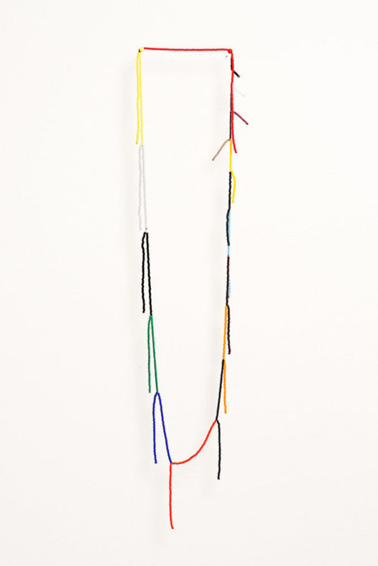 'Beads for Buildings + Bodies: Instrument no. 1 (1-9)' necklace