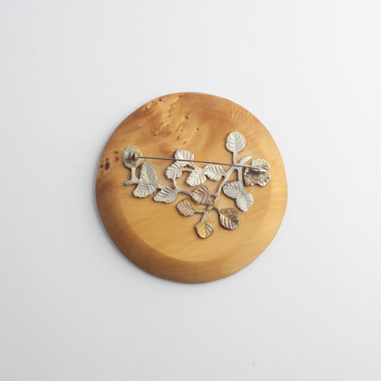 'Huon Pine' brooch