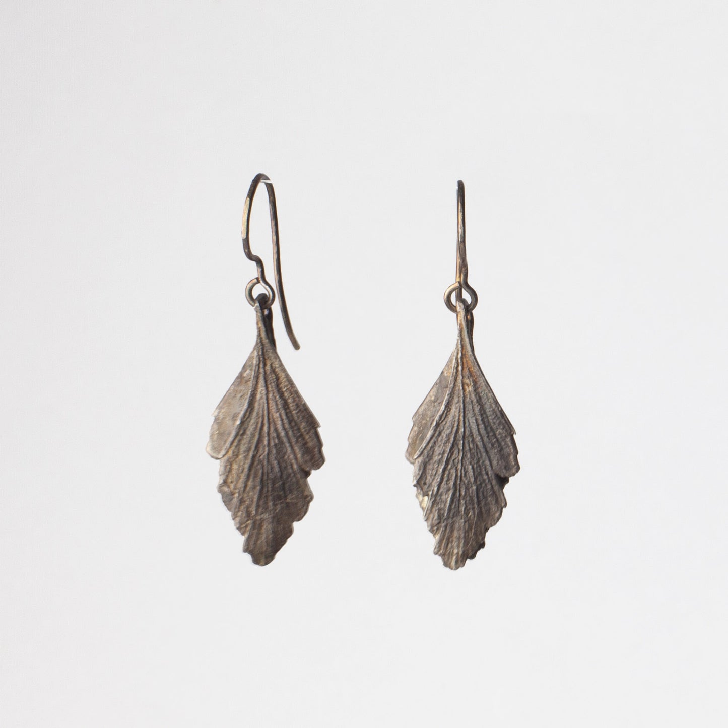 'Celery Top Pine' hook earrings