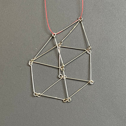'House' pendant - silver