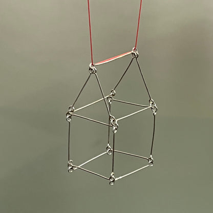 'House' pendant - silver