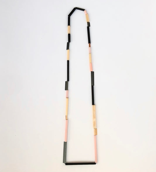 'Abstractions of a city' necklace
