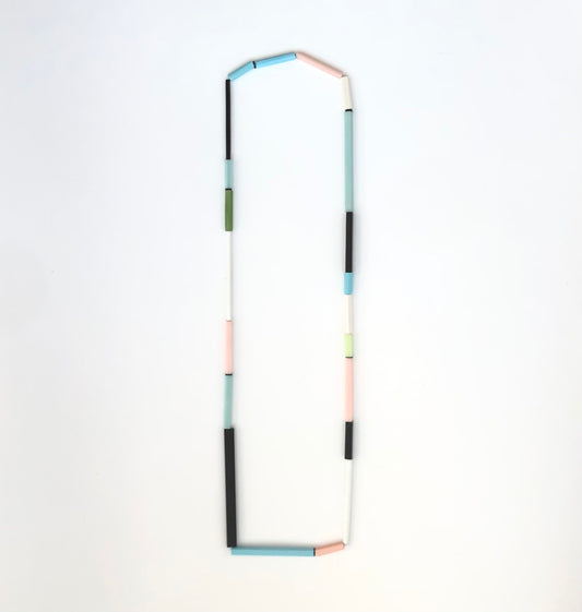 'Abstractions of a city' necklace