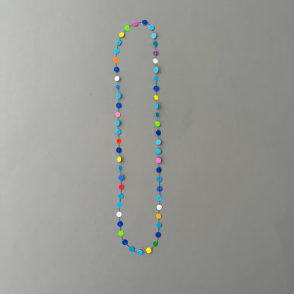 'Paper pearls' necklaces