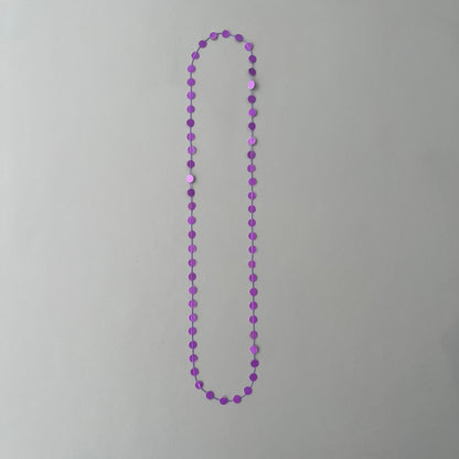 'Paper pearls' necklaces