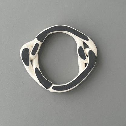 'Porcelain bracelets' - black & white