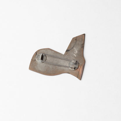 Untitled brooch (bird shape)