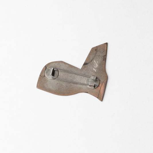 Untitled brooch (bird shape)