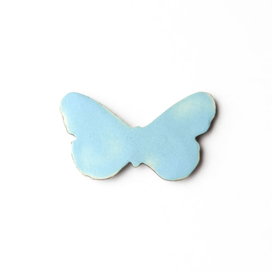 'Collecting Butterflies' brooch (sky blue)