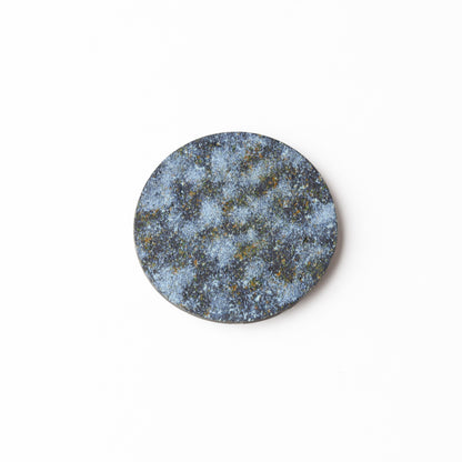 'Journey' brooch (blue)