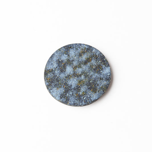 'Journey' brooch (blue)