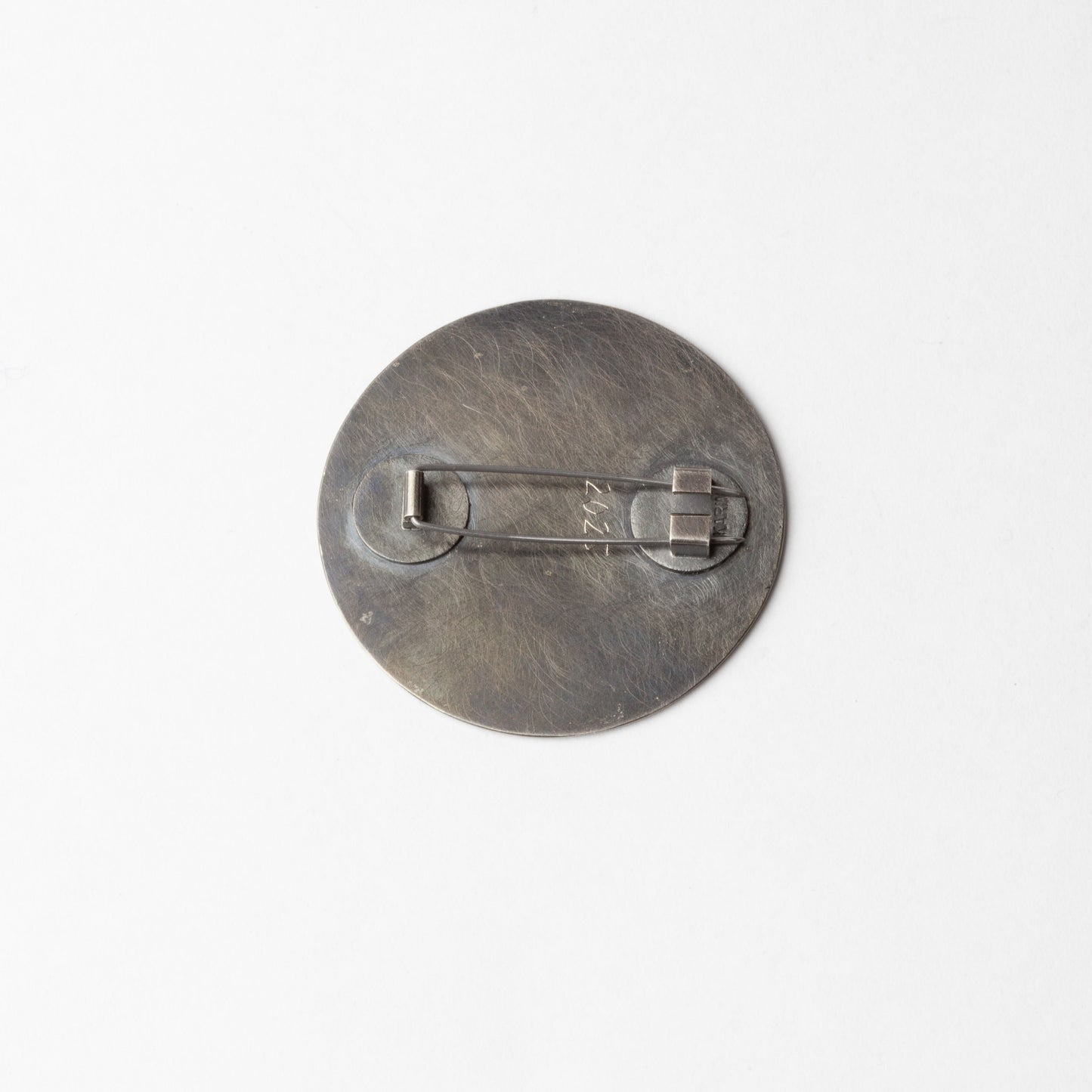 'Journey' brooch (pink/orange)