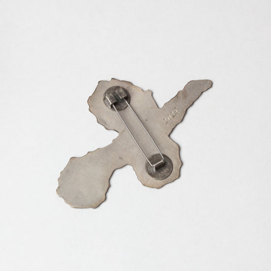 Untitled brooch (branch shape)