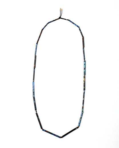 'Colours' necklace (black & blue)