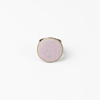 Enamel ring (pink, small)