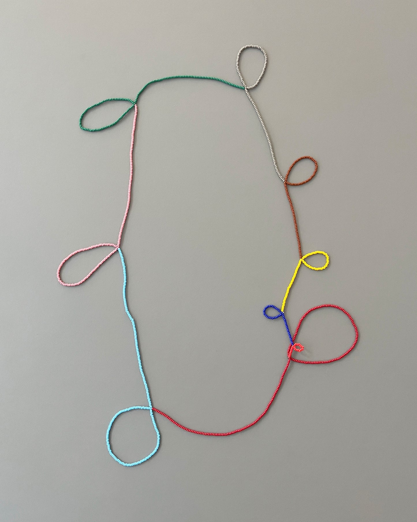 'Beads for Buildings + Bodies: Looping No.14 (1-18)'