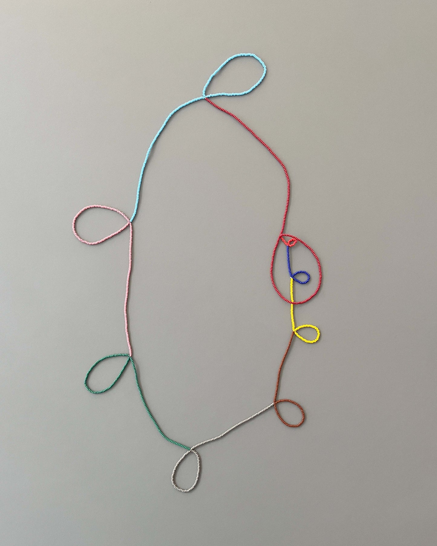 'Beads for Buildings + Bodies: Looping No.14 (1-18)'
