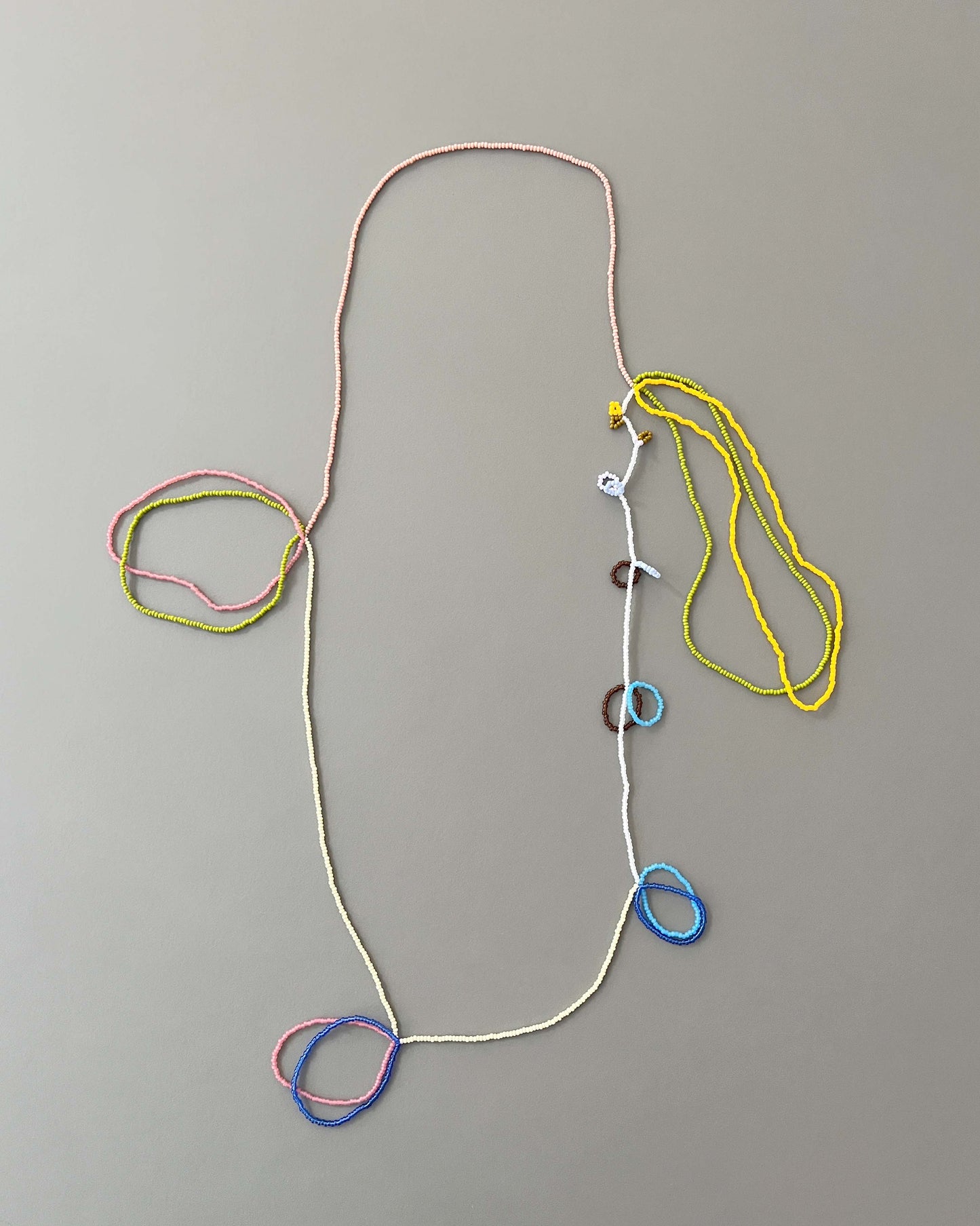 'Beads for Buildings + Bodies: Fibonacci No.18 (double)'