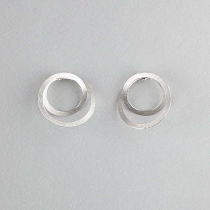 Double wide (Circle) earrings