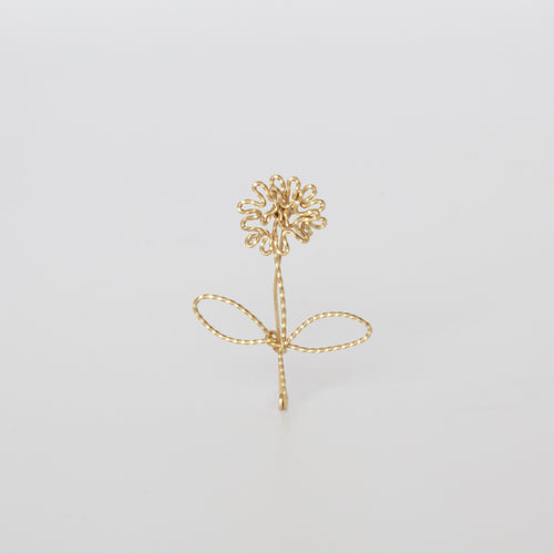 'Peed Flower' brooch