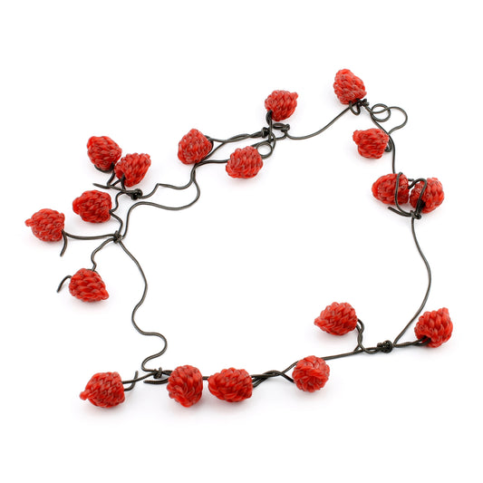 'Raspberries' necklace