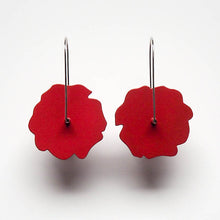 Flower Patch: Red Rose earrings