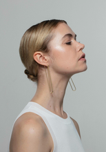 'Sling' earrings - gold