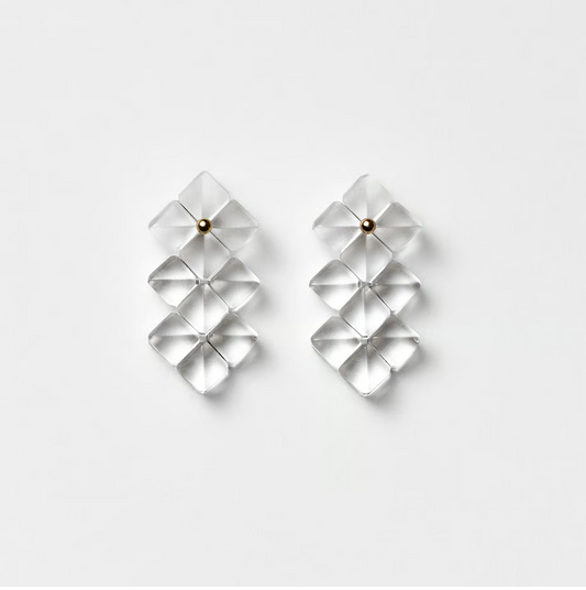 'Blur #3 (middle/Type B)' stud earrings