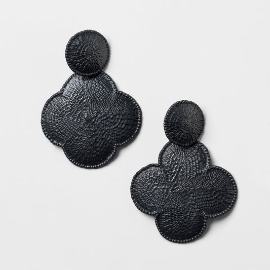 'Quatrefoil' earrings