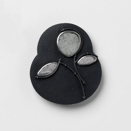 'Mirror Flower #2' brooch