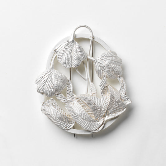 'Mirror Flower #3' brooch
