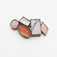 Agate brooch