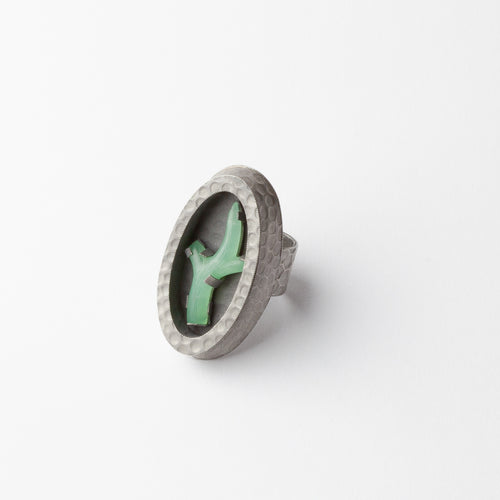 'The Chrysoprase Reliquaries' rings