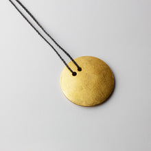 Jade and gold 'Lens' pendant