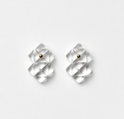'Blur #3 (short/Type A)' stud earrings