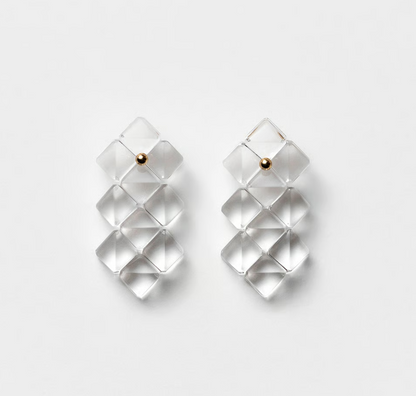 'Blur #3 (middle/Type A)' stud earrings