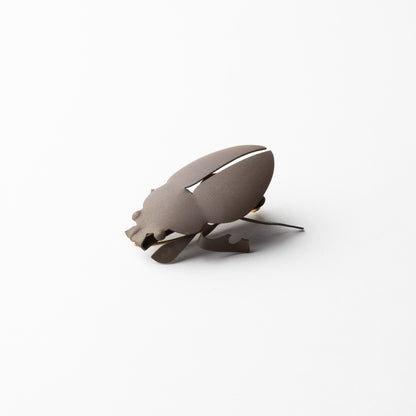'Dung Beetle' brooch
