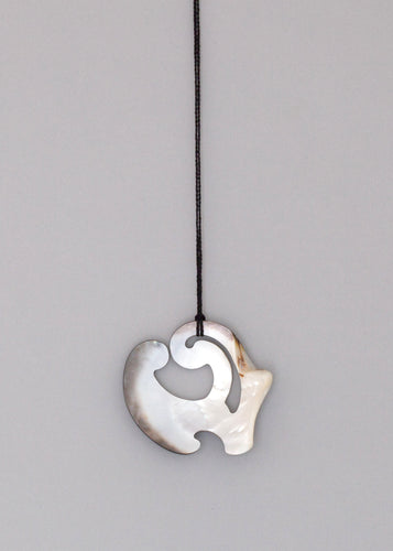 'French Curve' pendant #6