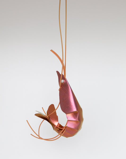 'King prawn' pendant