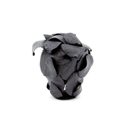 'Leaf stack' lidded vessel