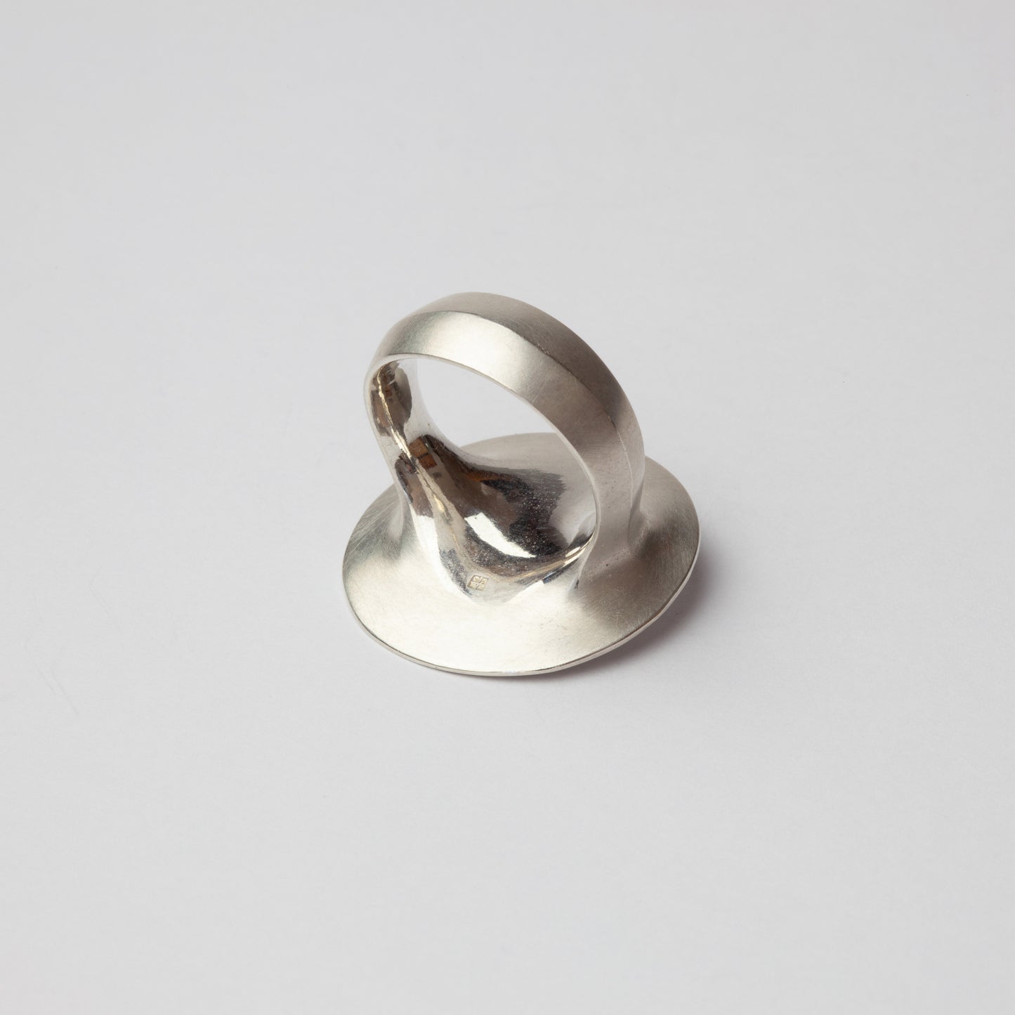 Diamond & silver ring