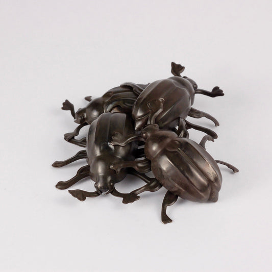 'May bugs' brooch
