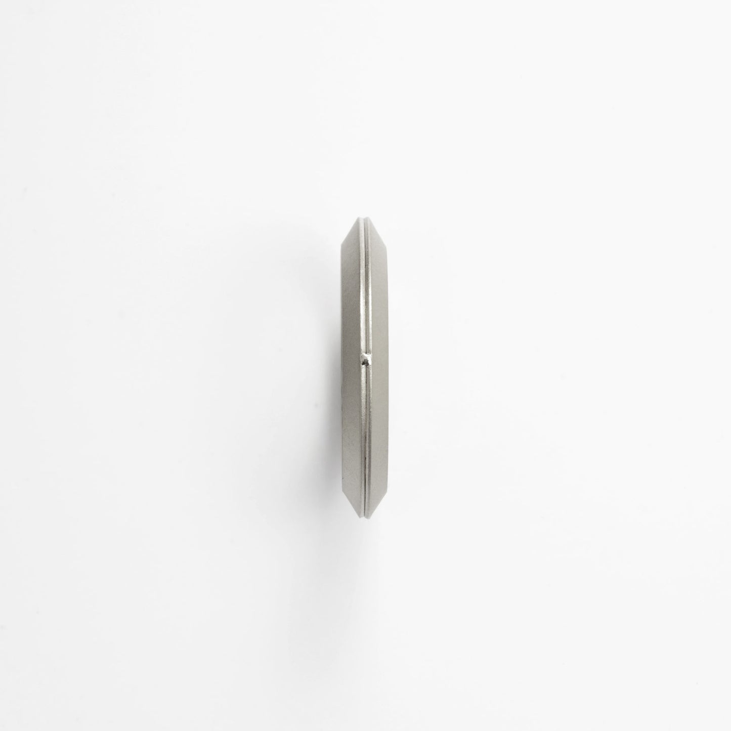 'Orbit slim' ring - steel