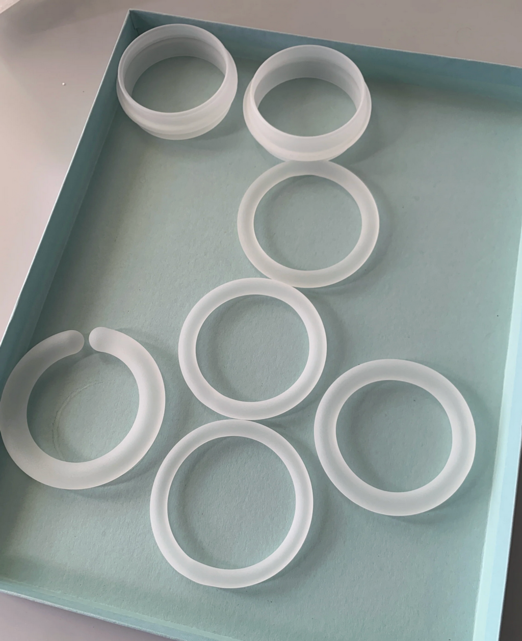 'Riesling' bangle - sanded